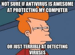 How sure are you that your antivirus is a good one?